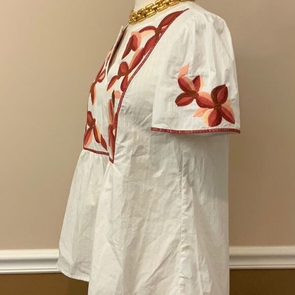 Madewell Fable Top Floral Embroidered XXS - Picture 10 of 13